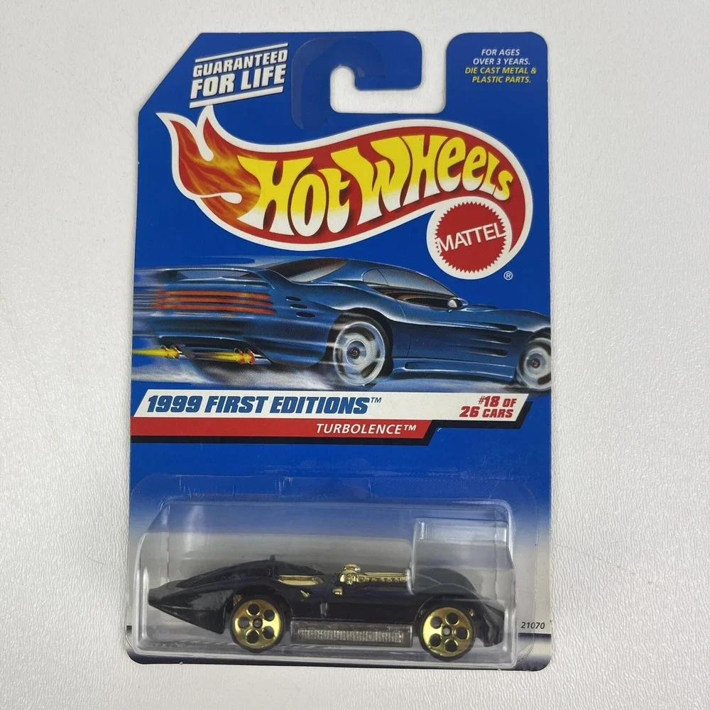 Hot Wheels 1999 First Editions Series Turbolence Black 923